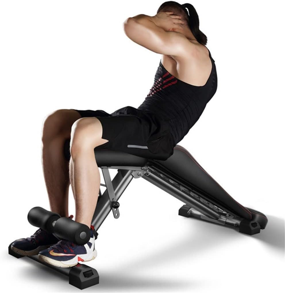 Back Adjustable Flying Bird Stool Multi Functional Foldable Fitness Sit Up Weightlifting Bed