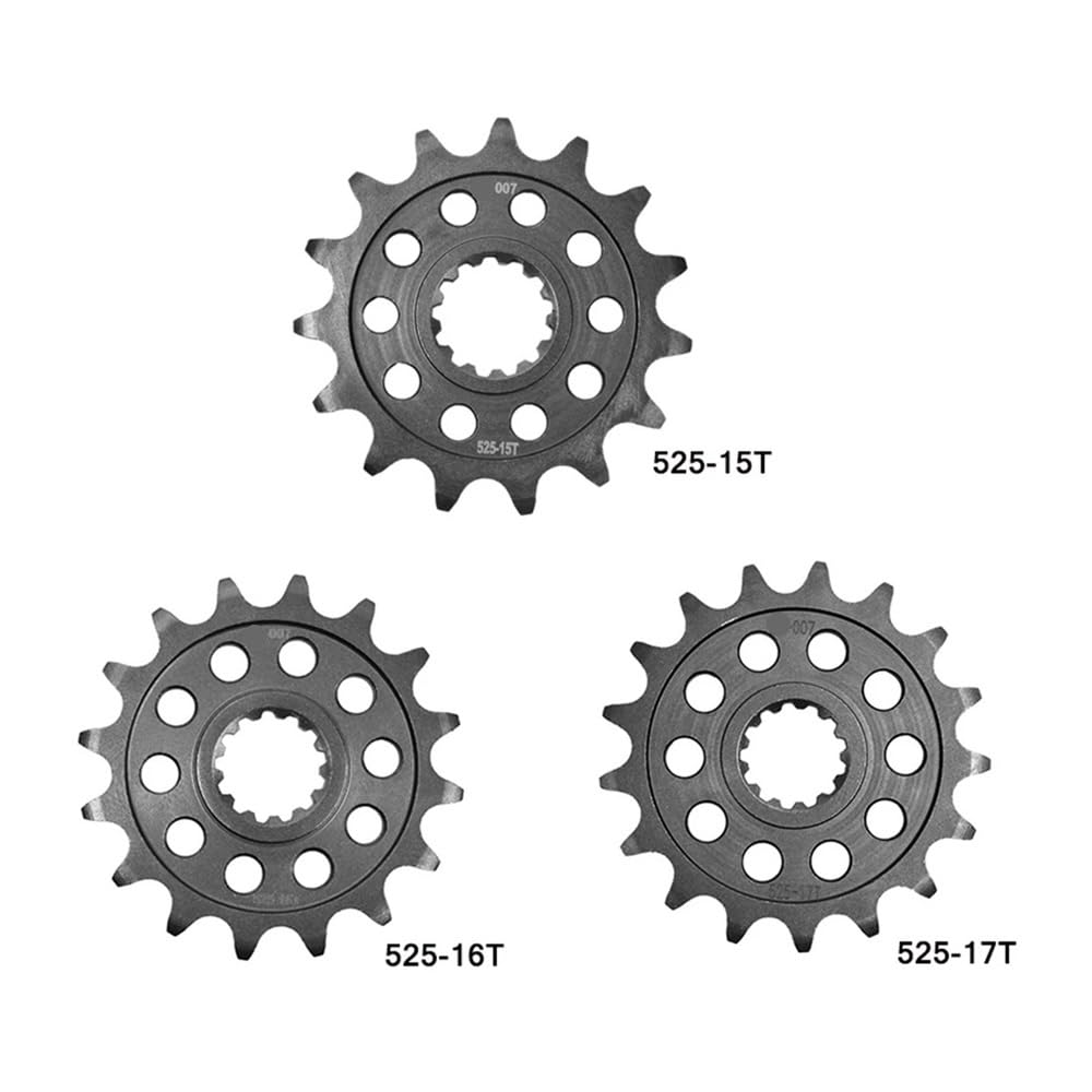 strony 525 15T 16T 17T napęd zębaty przednia zębatka koło zębate pasuje do Kaw Z900 Z1000 Z900ABS ZX-10R ZX-10RR ZX9R Nin KLZ1000 KLV1000(15T)