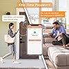 Easy Install Electronic Door Lock Tinewa Keyless Entry Door Lock Deadbolt With Square Handle, Front Door Easy Install Digital Lock - View #6