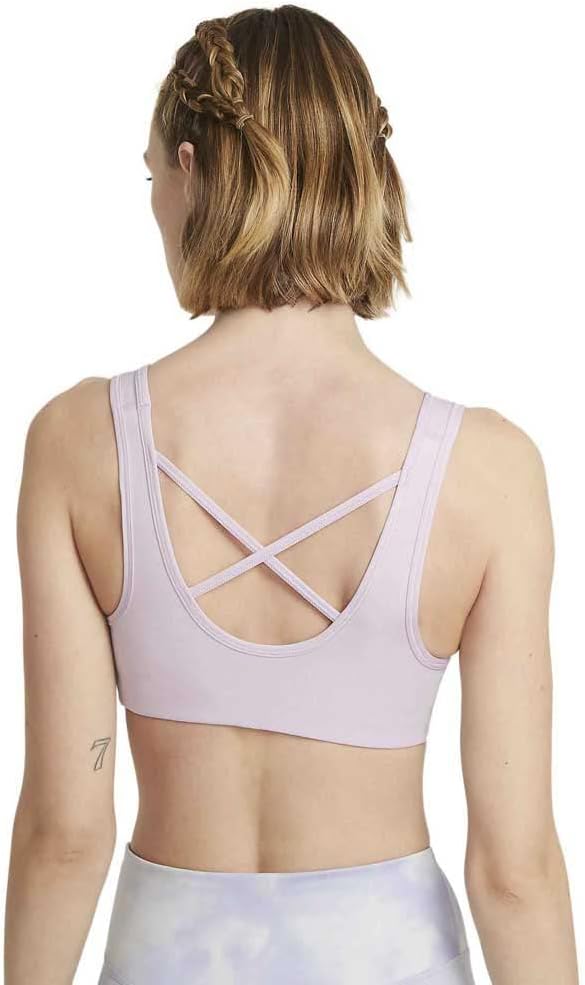 Nike Summer Icon Clash Swoosh Strappy Medium Support Training Bra Medium