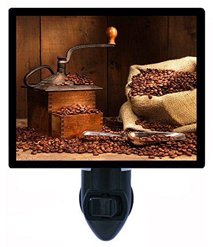Antique Coffee Grinder Night Light