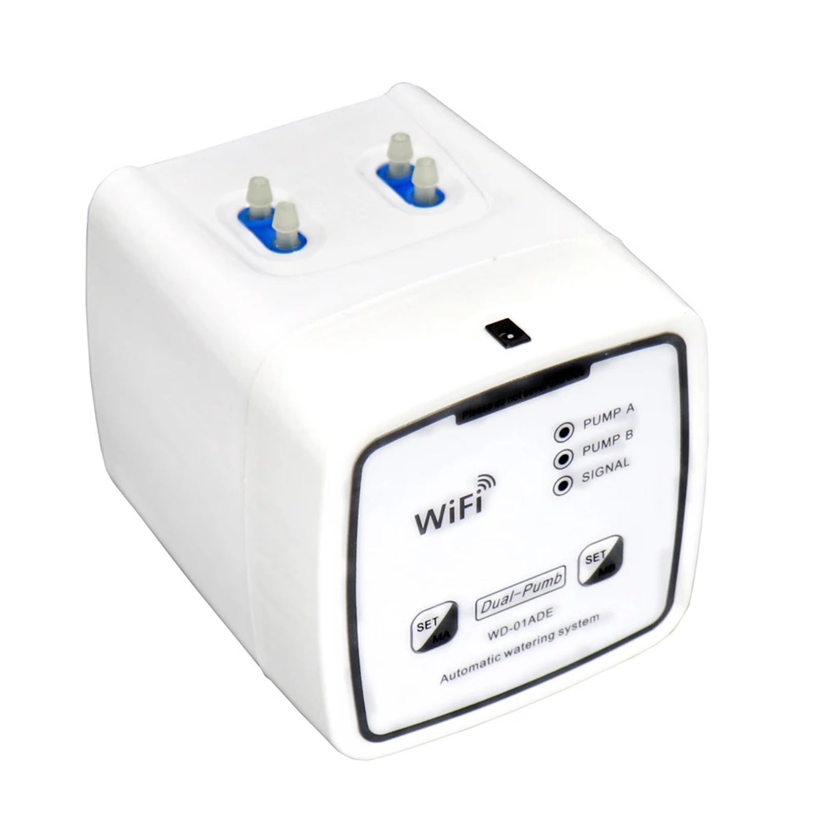 Programmatore di irrigazione. Dispositivo di irrigazione Intelligente WiFi Controller del Sistema di irrigazione a Goccia Automatico temporizzato a Doppia Pompa (20 Pots)