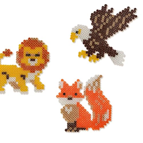 Perles à repasser Animaux du Monde SES Creative avec carte - 4