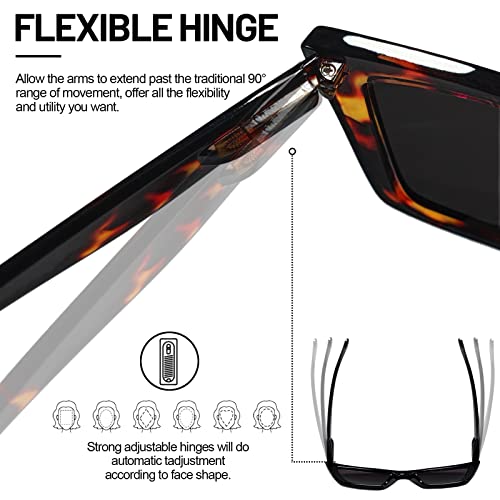 Sunglasses for Women Men Polarized Sun Glasses Trendy Shade Reduce Glare3