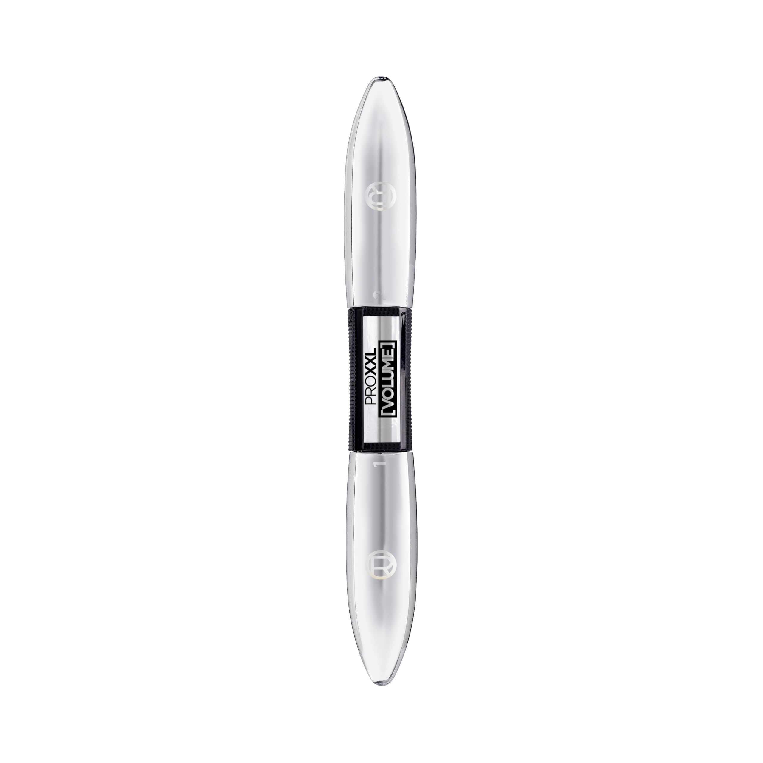 L'Oréal Paris Wimperntusche für voluminöse Wimpern, 2-Schritt Mascara für einen sofortigen Volumen-Effekt wie aus dem Salon, ProXXL Volume, Schwarz, 12 ml, 1 Stück