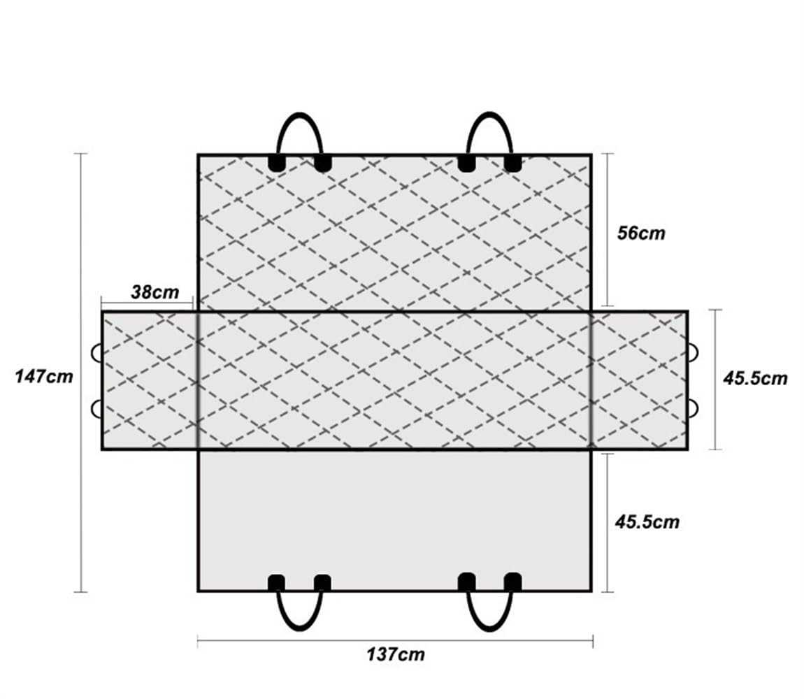 Funda Asiento Coche Perro Funda de asiento de coche para perro, transportador de mascotas de malla, alfombrilla para asiento trasero de coche, Protector de cojín para hamaca Cubre Asientos Coche Perro