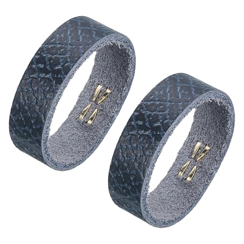 uxcell Leather Belt Loop Keeper, Belt Strap Ring, Belt Band Replacement Strap Holder Belt Accessories