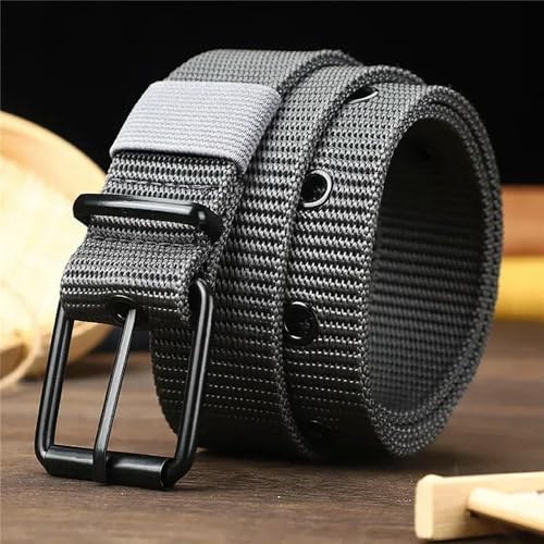 Casual Canvas Belt Porous Pin Buckle Outdoor Sports Belt Jeans skirt trousers Belt For Men Women2