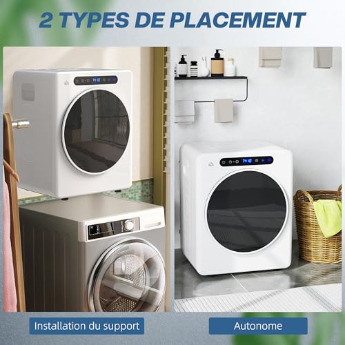 Sèche linge compact idéal pour votre appartement maison ou camping-car - 6