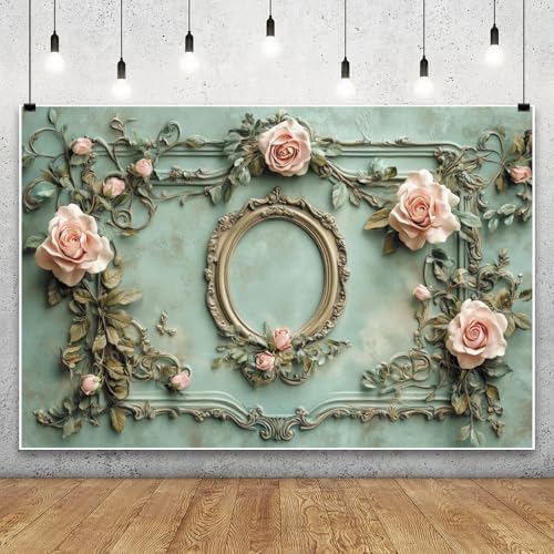 Amazon.com : Leowefowa 10x8ft Vintage European Elegant Interior Room ...