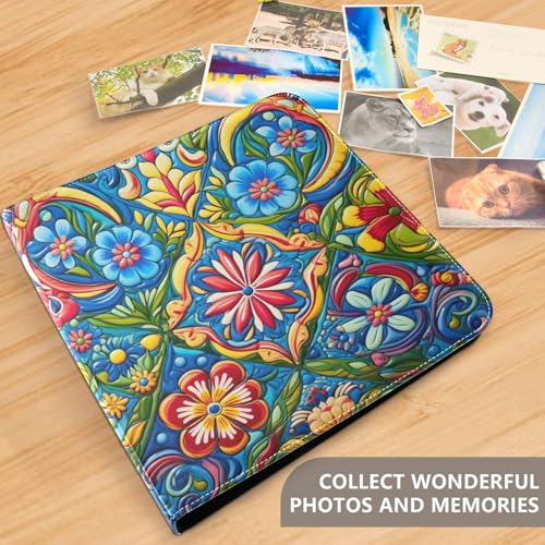 Álbum de fotos Scrapbook Self Adhesive PU Leather FLildon 40 páginas 11.8x11.2 pulgadas miniatura 5