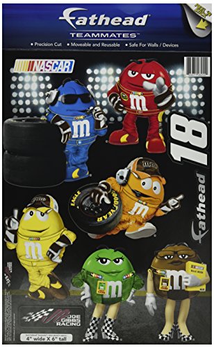 Kyle Busch M&M's Team Set of 6 NASCAR Fathead
