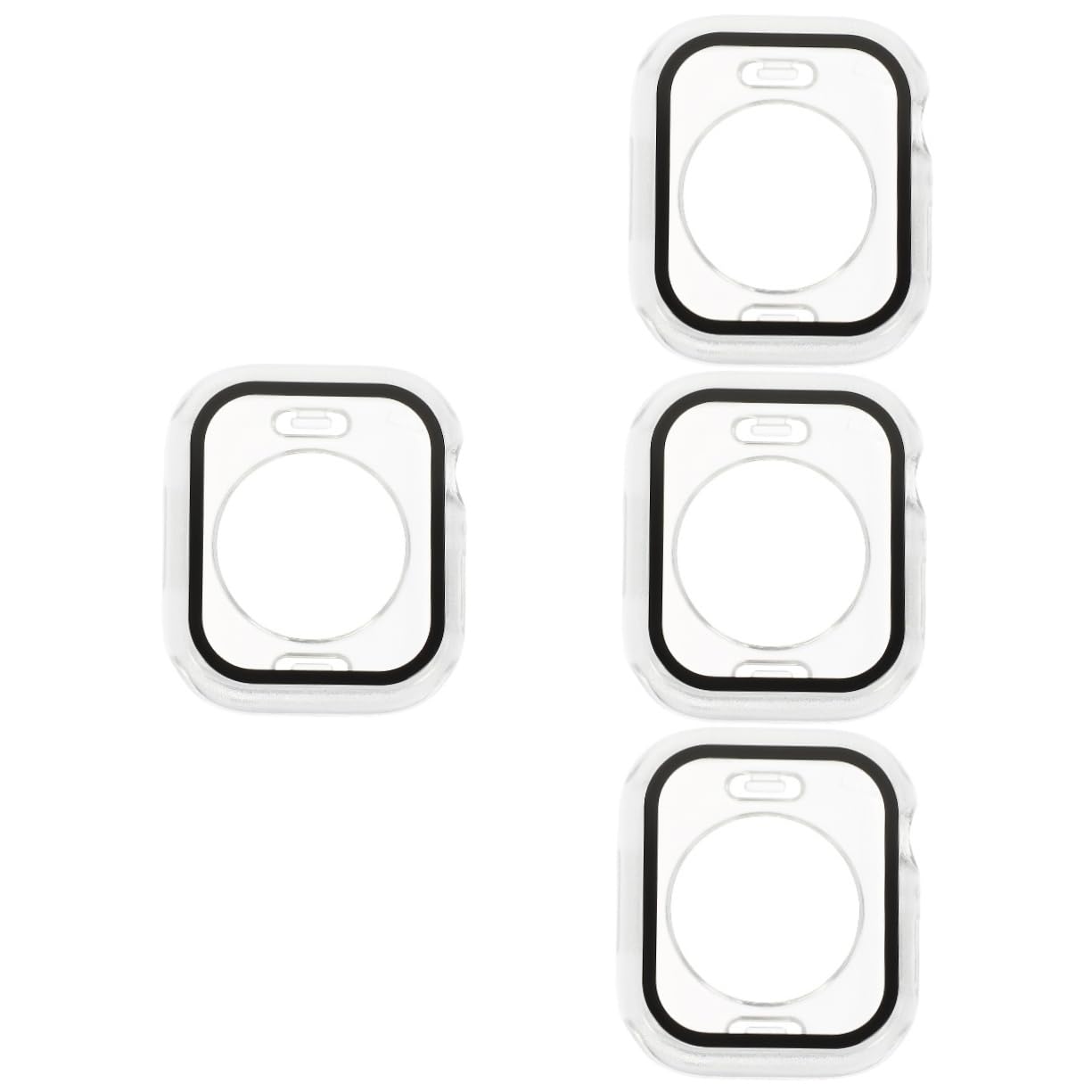 UPKOCH 4pezzi Custodia Per Watch Protezione Trasparente Per Orologio Accessori Per Smartwatch Facile Da Indossare e Rimuovere