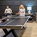 STIGA 4-Piece Table Tennis Conversion Top, Grey - Transform Your Pool Table into A Table Tennis Table