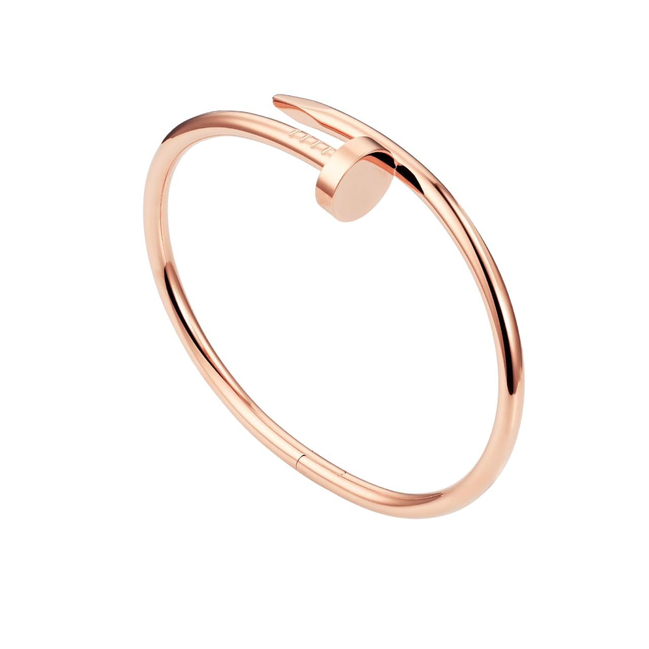 Peprika Unisex Elegant Jewelry Bracelet & Comfortable Fit Wear In All Occasions (Cartier Nail-Rose Gold_Multi_Free Size) (B0DCG8SYWS) Amazon Price History, Amazon Price Tracker