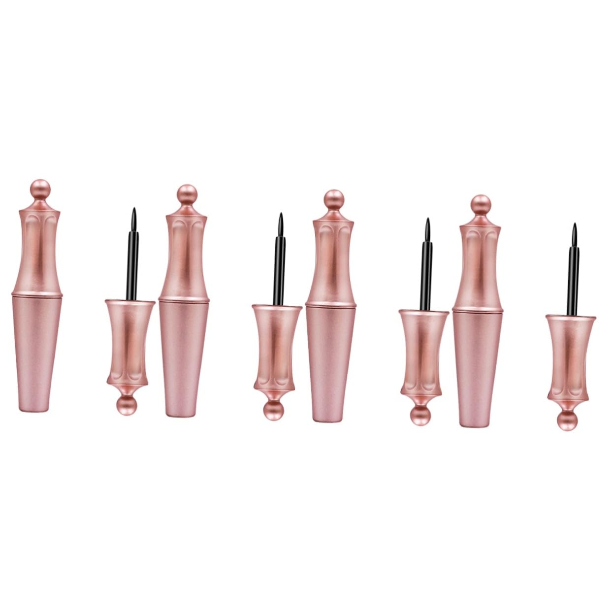 Didiseaon 8 Piezas Delineador De Ojos Líquido Pegamento Para Párpados Delineador De Ojos Líquido Delineador De Pestañas Pegamento Pluma Maquillaje Delineador De Ojos Kit De Maquillaje