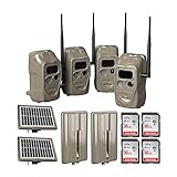 Cuddeback CuddeLink J Series Black Flash 20MP Trail Camera with Power Bank and Accessory Bundle (9...