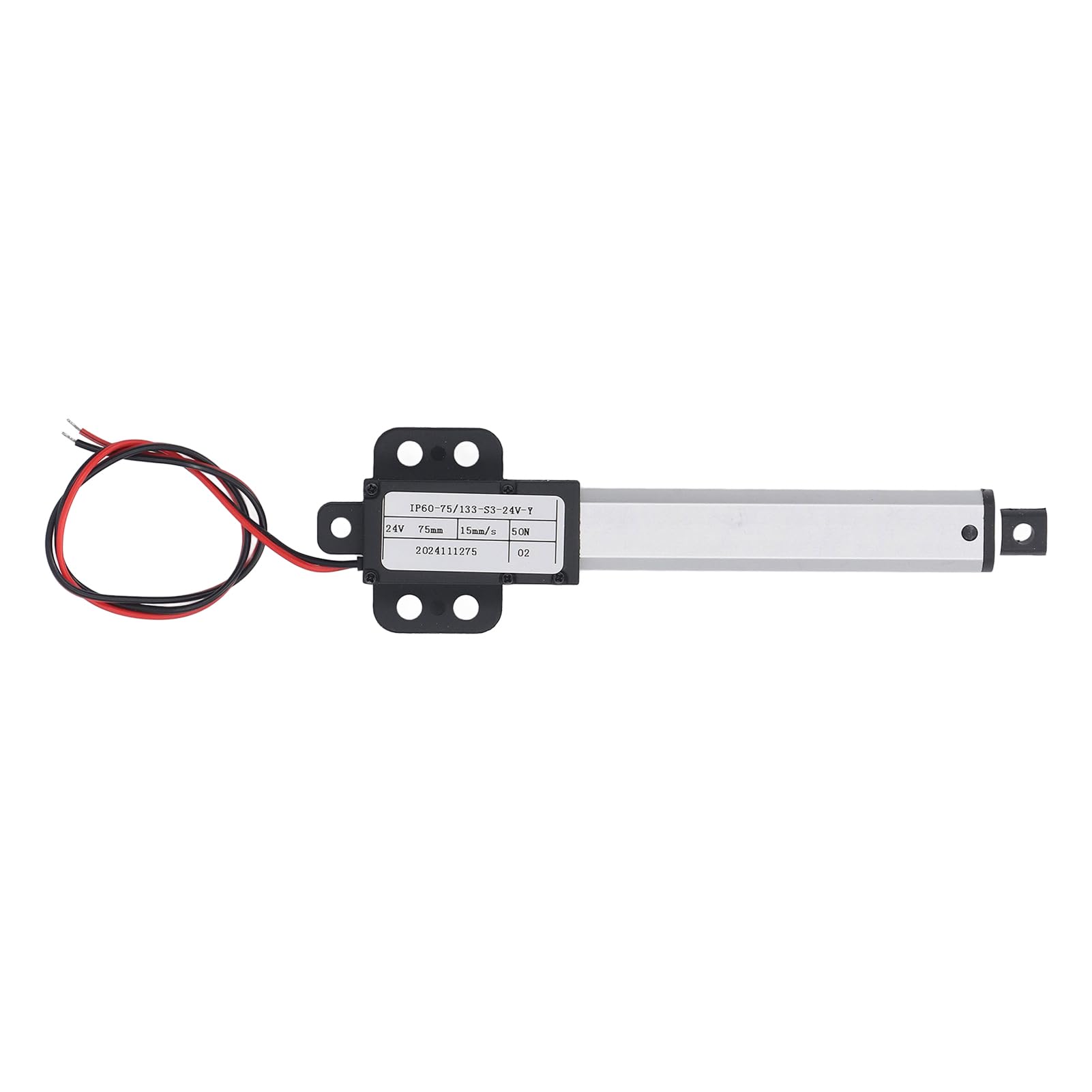 Actuador Lineal Eléctrico 75 mm para Pinzas Robóticas 8