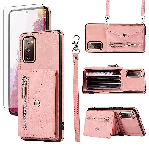 Coque Samsung S20 FE LLXKFQKB finition premium or rose