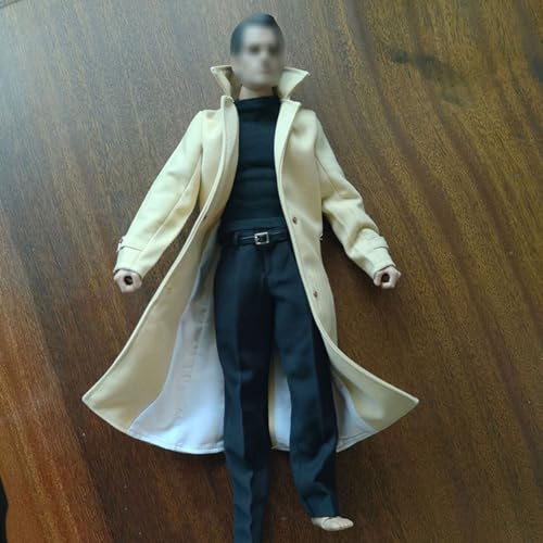 Trench Manteau Poupées Homme Ajusté Vêtement Figurine 1/6