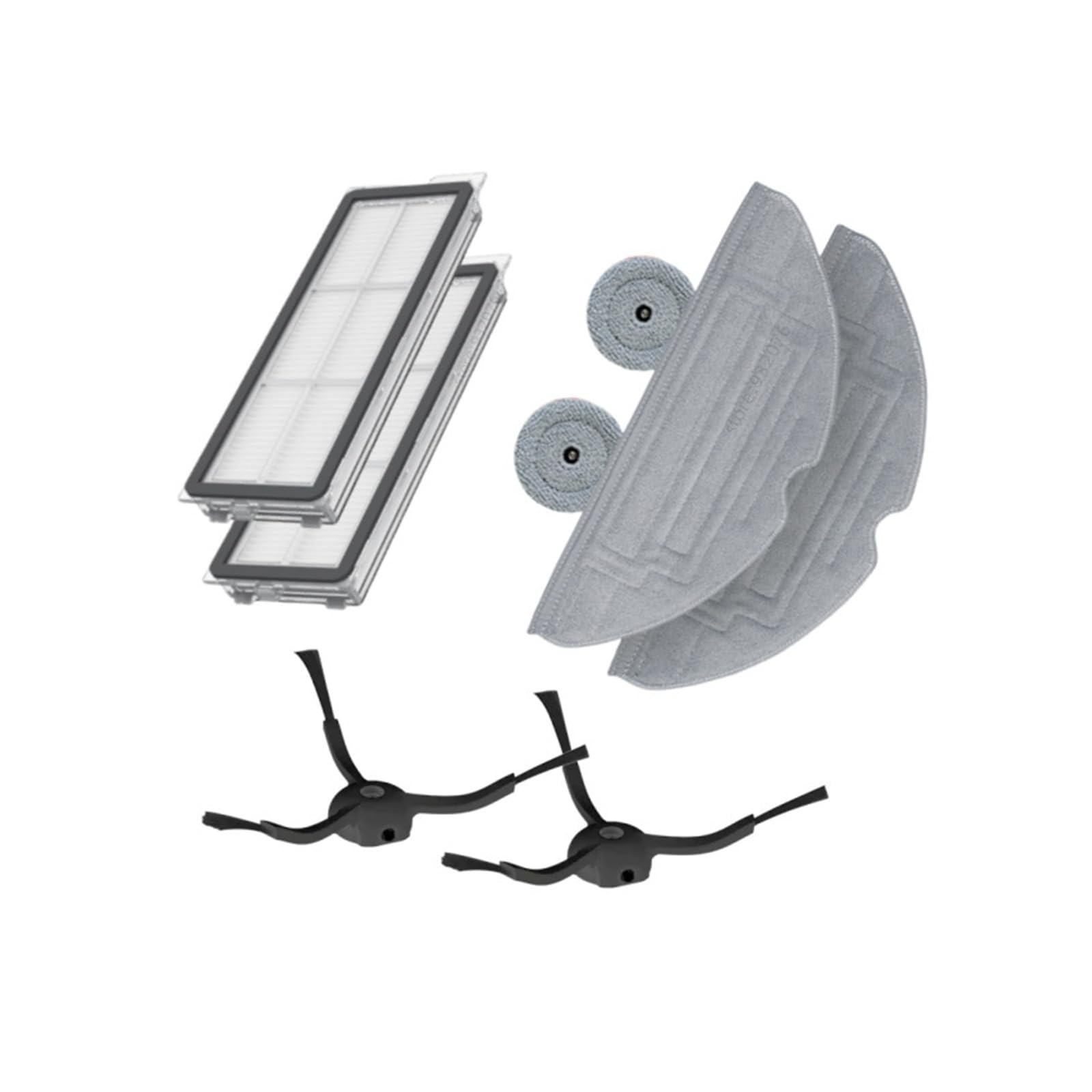 Filter Brush Mop Kit，Compatible For Roborock，S8 MaxV Vacuum Accessories