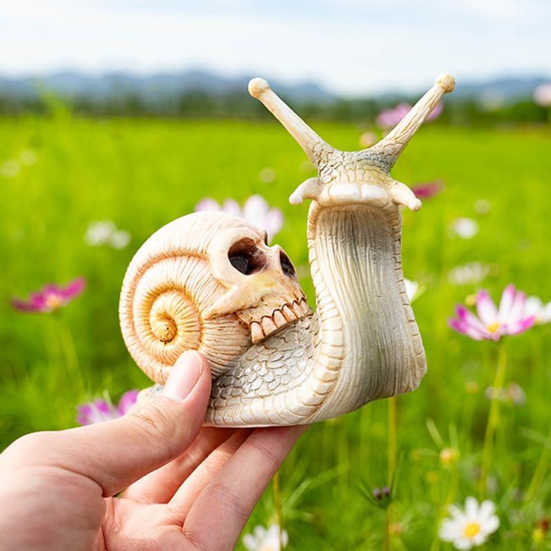 SCULPTURE スカルプチャ 30ml 4個セット Amazon.com: DODXIAOBEUL Skull Snail Garden Statues Halloween Skull