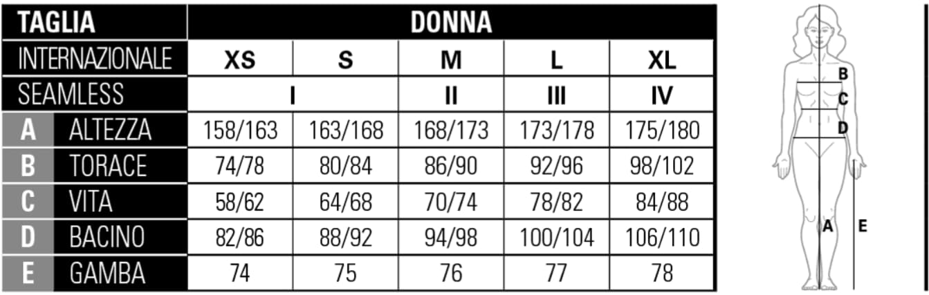 MICO - Calzamaglia Donna 3/4 Underwear Warm Control Skintech, CM01859