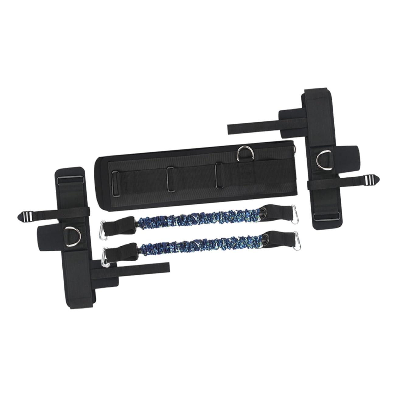 Healifty Banda de Resistencia para Entrenamiento de Piernas Kit de Bandas para Fitness Correas de Tobillo Portátiles Herramienta de Ejercicio para Gimnasio Reutilizables