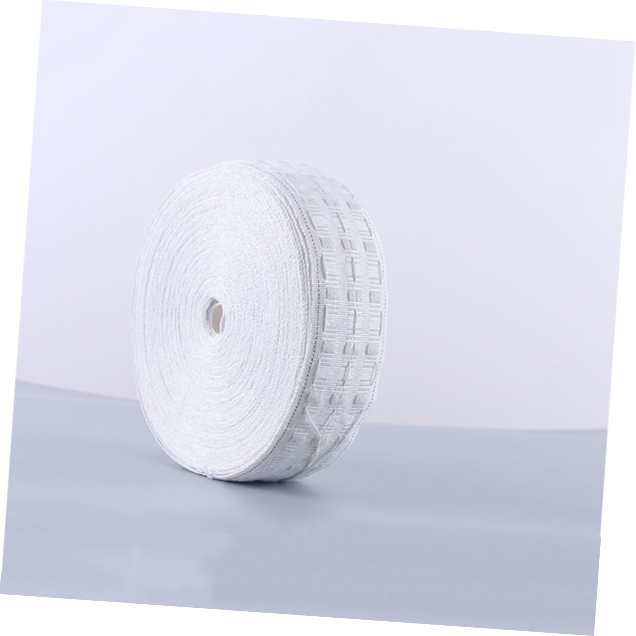 Zerodeko 50m Sangle de Rideau Accessoires pour Rideaux Bande de Renfort Ruban pour Plis de Rideaux Non Tissé