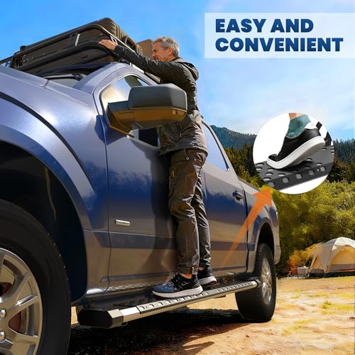 Estribos KUIPERAUTO 6 pulgadas para Ford F-150 Super Crew Cab miniatura 2