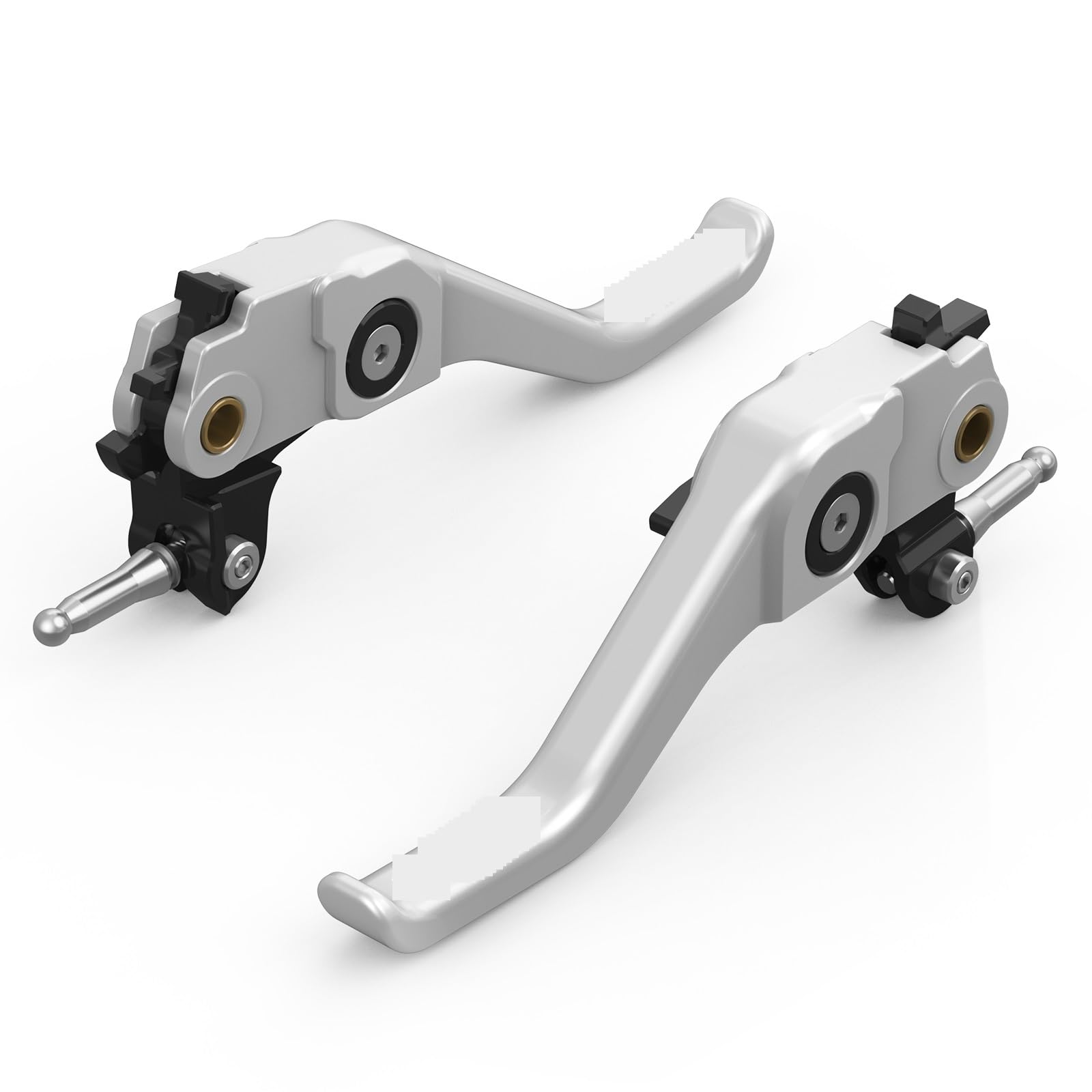 ZDCOZMD Shorty Brake Clutch Lever for BMW R1250GS R1200GS for Adventure R1250 1200 GS R nineT R1200R R1200RS R1200RT R1250R R1250RS R1250RT(Silver)
