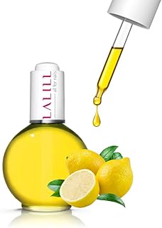 LALILL Nail Cuticle Oil 75m - Almond Oil for Nail Care - Oil for Nail Care Cuticles - SPA Manicura Hands Nail Design - Vegan - With Pipette