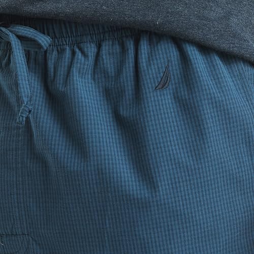 Nautica Men's Sustainably Crafted Poplin Sleep Pant4