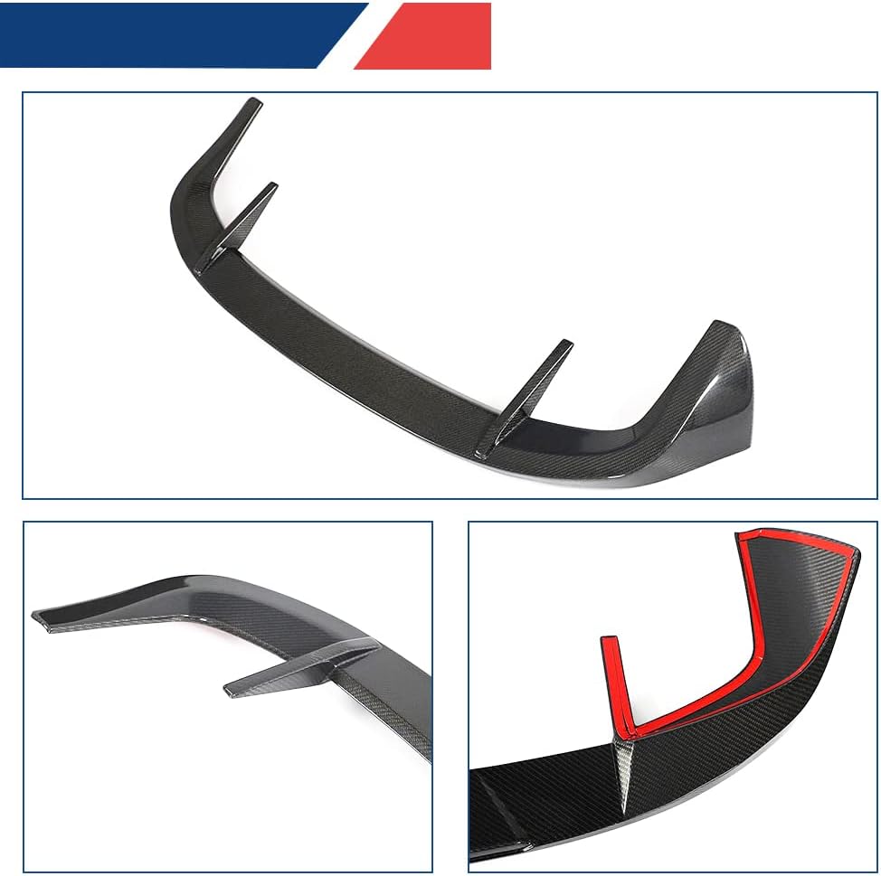 X3 Real Carbon Fiber Roof Spoiler for BMW F97 X3 M Sport X3 G01 G08 2019-2022 Window Spoiler Lip Body Kits Factory Outlet