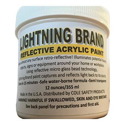 Reflective Acrylic Paint Lightning Brand Cover