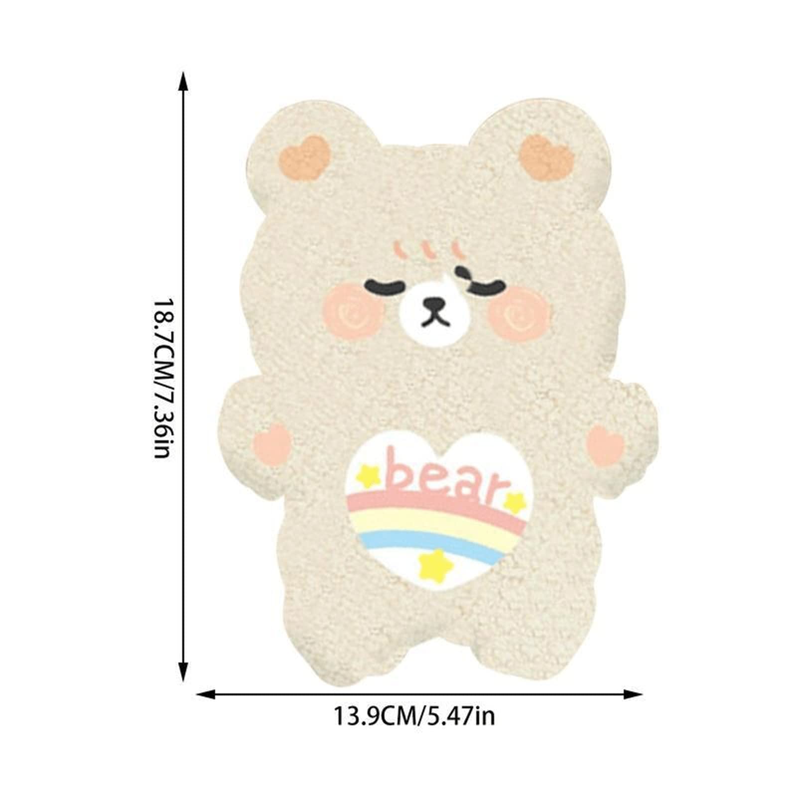 DieffematicRSD Bolsa Agua Caliente Bolsa de Agua Caliente Bolsa de Agua Caliente con Cubierta Suave Botellas de Agua Caliente pequeñas Pies Calentador de Manos for Cuello y Hombro (Color : Brown Bear