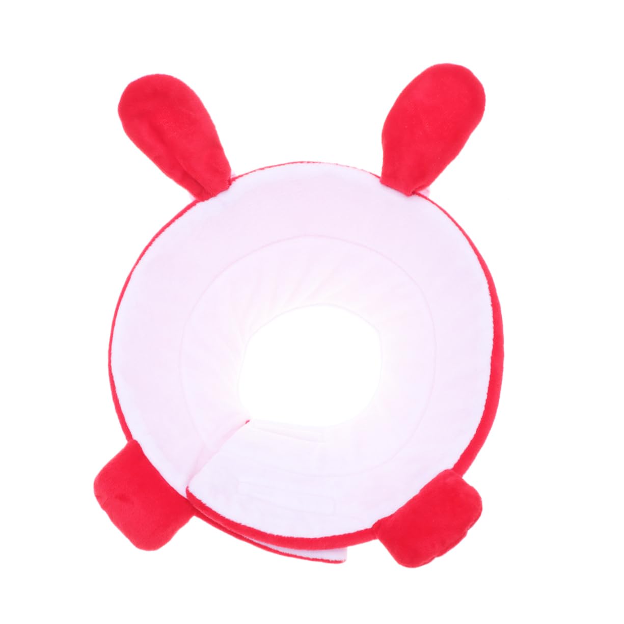 MERRYHAPY Pet Collar Elizabethan Necklace Fashionable Rabbit Design Soft Material Ring Easy to Adjust