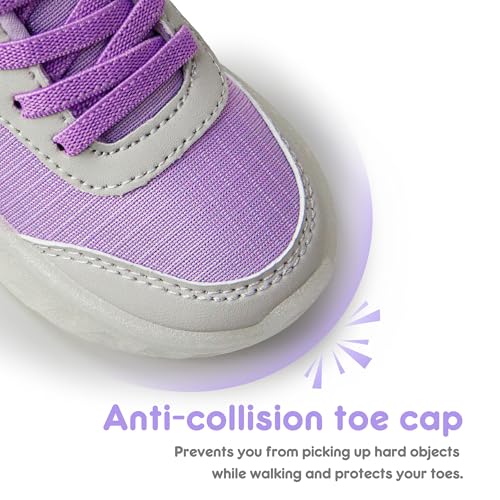 LOUGSIN Kids Light Up Sneakers LED Flashing Tennis Shoes for Boys Girls Lightweight Breathable Flooza Walking Shoes for Toddler and Little Kids4