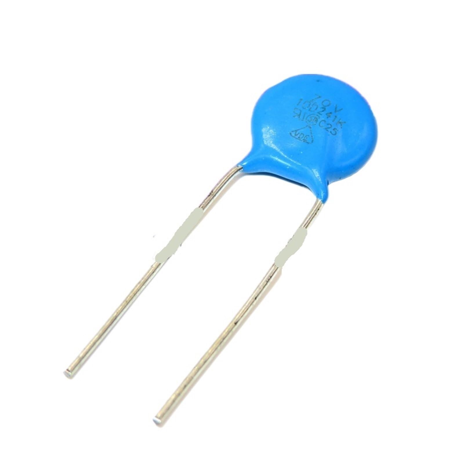 Juego de 6 varistores de 50 piezas 10D241K, 240 V, piezorresistores 10D241