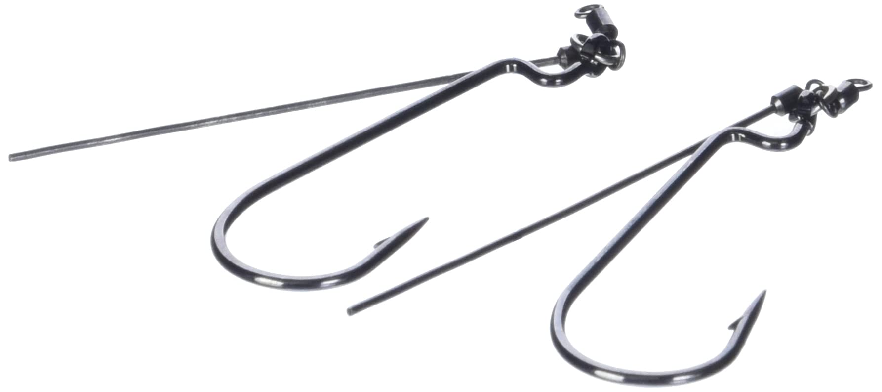 VMC Tokyo Rig Heavy Duty Worm Black Nickel #5/0, Multi, One Size (THDWM#5/0BNPP)