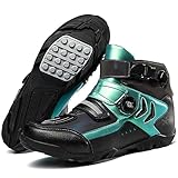 Nicht-Schlupf-Sohle: Motorradstiefel.Robum, nicht markierende Gummi-Sohle für zusätzlichen Schutz und Festigkeit.