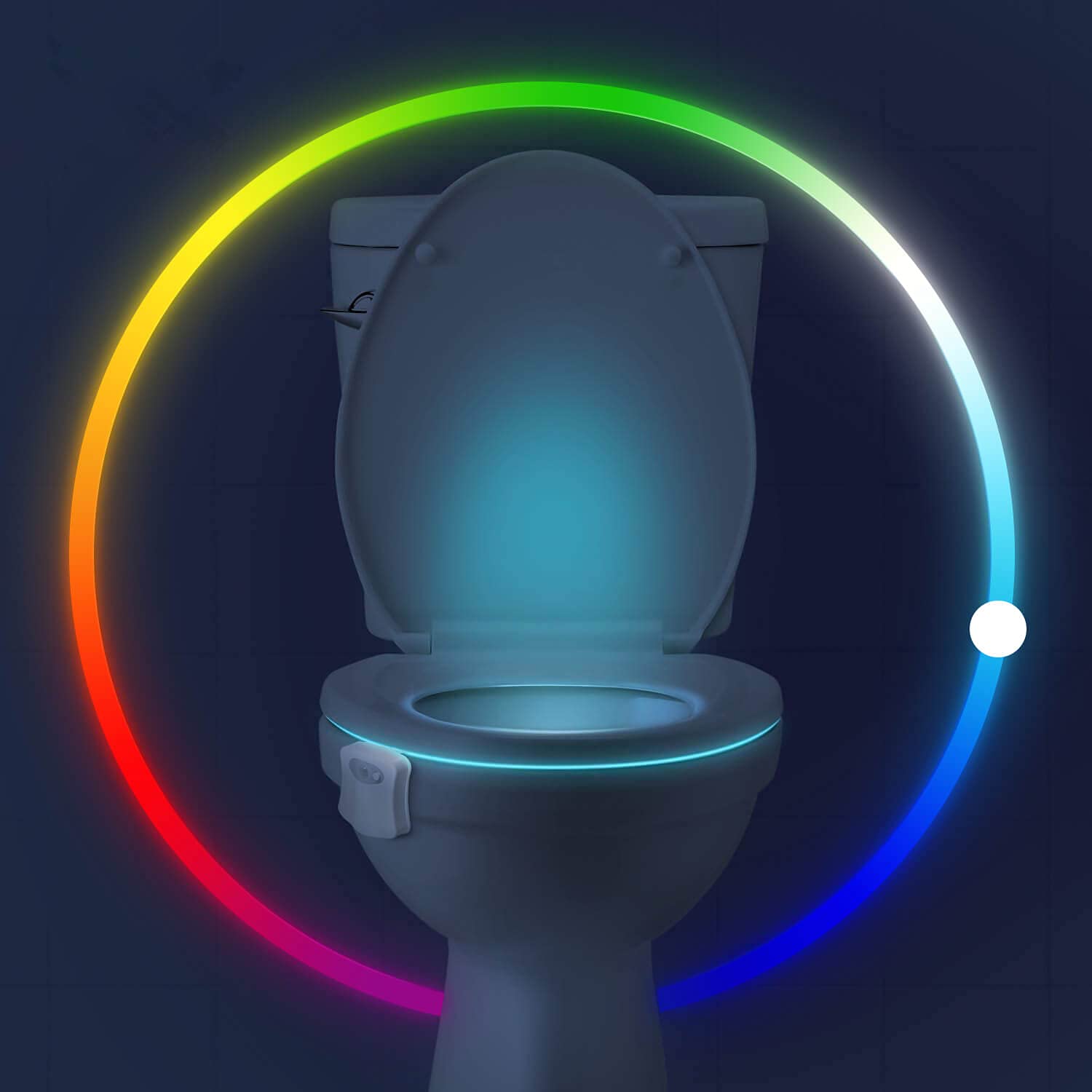 Buy Beanlieve 16Color Toilet Night Light 2 Pack Toilet Bowl Light