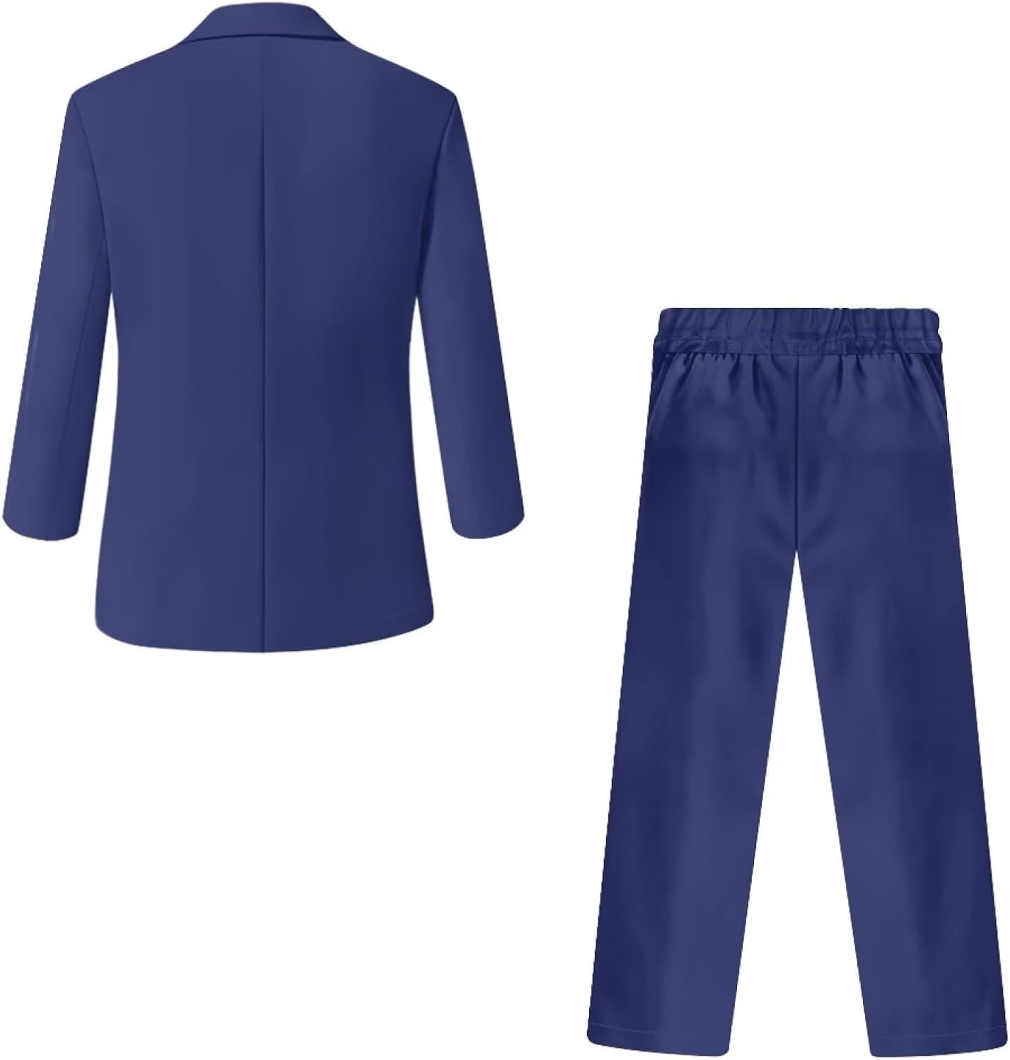 Dreaweet Boys Suit Size 6-14 Slim Fit 2 Piece Suit Tuxedo Suits Blazer & Pants Set Kids Formal Wedding Ring Bearer Outfit