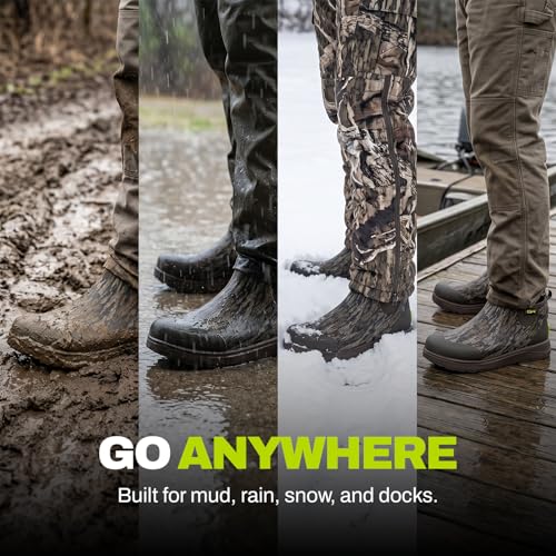 Image of Gator Waders Trek Boots - Deck Ankle Rain Boot for Hunting, Fishing, Camping & More