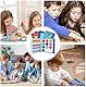 Lukinuo Bruchrechnen Material Magnetisch Magnetisches Buch Bruchteil Puzzle für Kinder Bruchrechnen Montessori-Material Mehrfarbiges Bruchrechnen Lernen Bruchrechnen für Mathematik Lernmittel