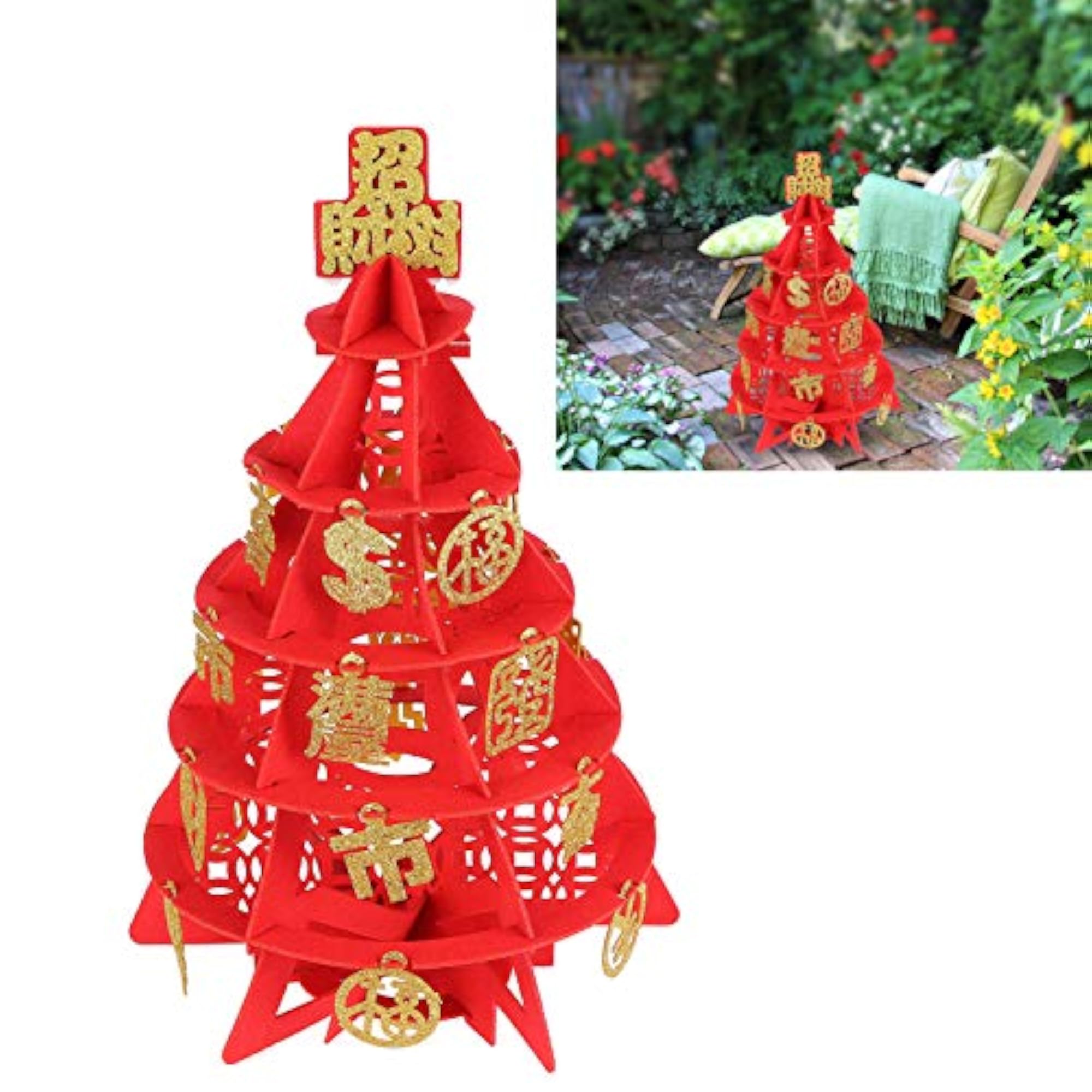 Felt Tree Decorations Eco-Friendly DIY Tree