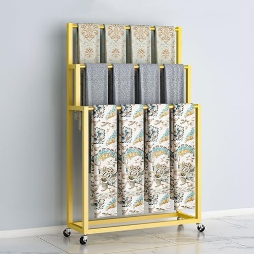 Freestanding Metal Scarf Organizer Rack, Adjustable Floor Display for Boutique & Home Storage, Stylish Scarf Holder, Space-Saving Accessory Storage Solution