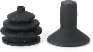 Joystick Controller Knob and Gaiter for Electric Wheelchair Powerchair Mobility Aid Black