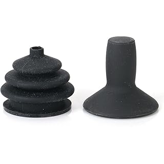 FASTROHY Joystick Controller Knob and Gaiter for Electric Wheelchair Powerchair Mobility Aid Black
