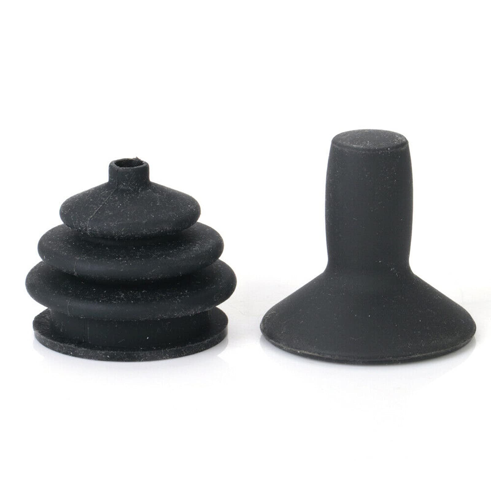 Pomo y polaina para mando de palanca de mando para silla de ruedas eléctrica, ayuda a la movilidad, color negro